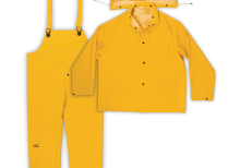 3 PIECE HEAVYWEIGHT PVC RAIN SUIT
