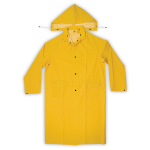 2 PIECE HEAVYWEIGHT PVC TRENCH COAT