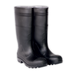 PLAIN TOE PVC RAIN BOOTS