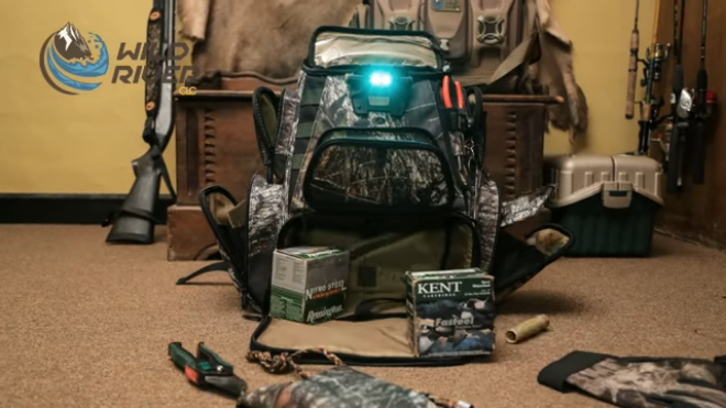 Wild River® – Nomad Lighted Backpack – Its ready when you’re not! See it yourself in “animation!”